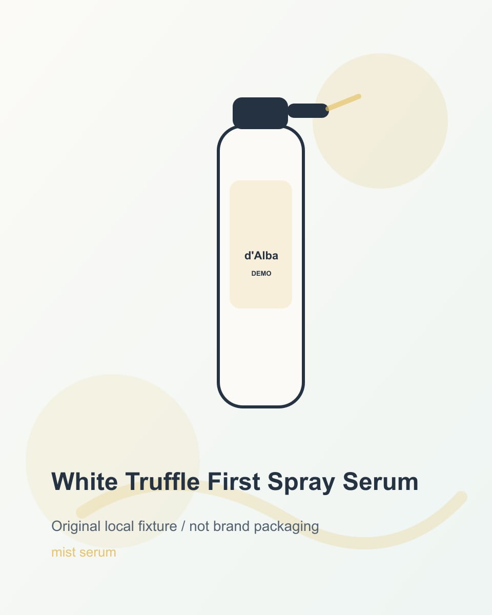 d'Alba White Truffle First Spray Serum 100 ml photo